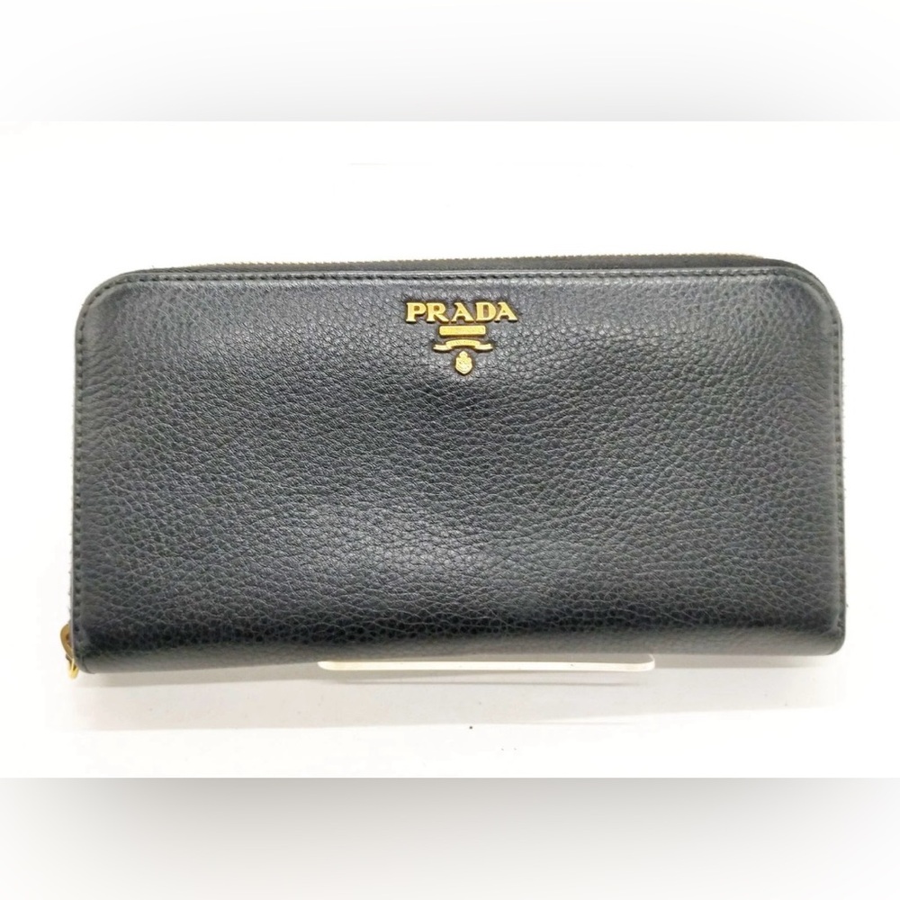 PRADA Saffiano long wallet